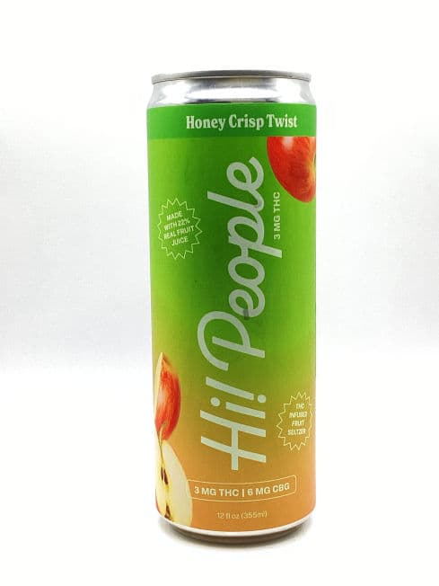 Connecticut Honey Crisp with a Twist (Batch 2, 3mg) seltzer can