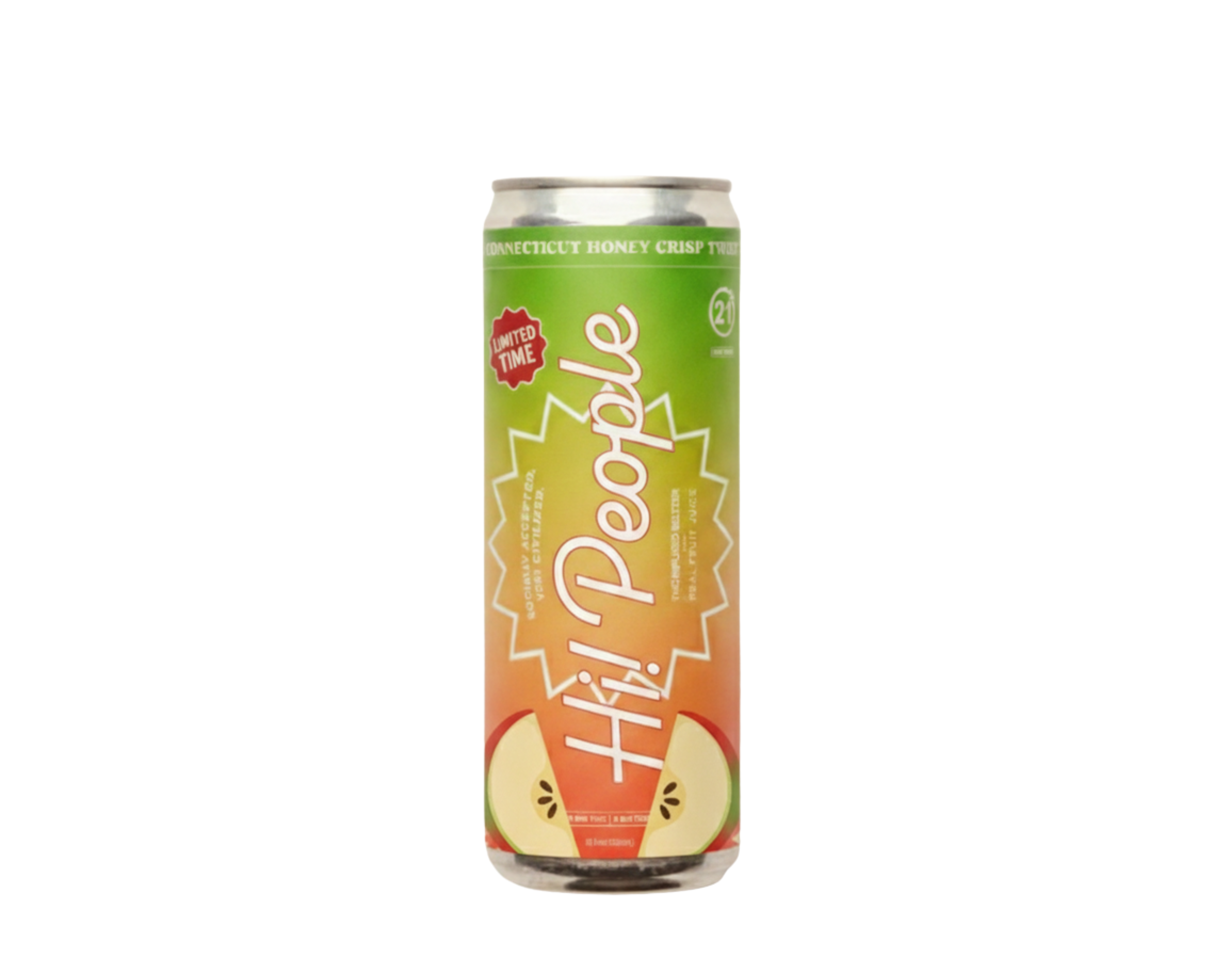 Connecticut Honey Crisp with a Twist seltzer can